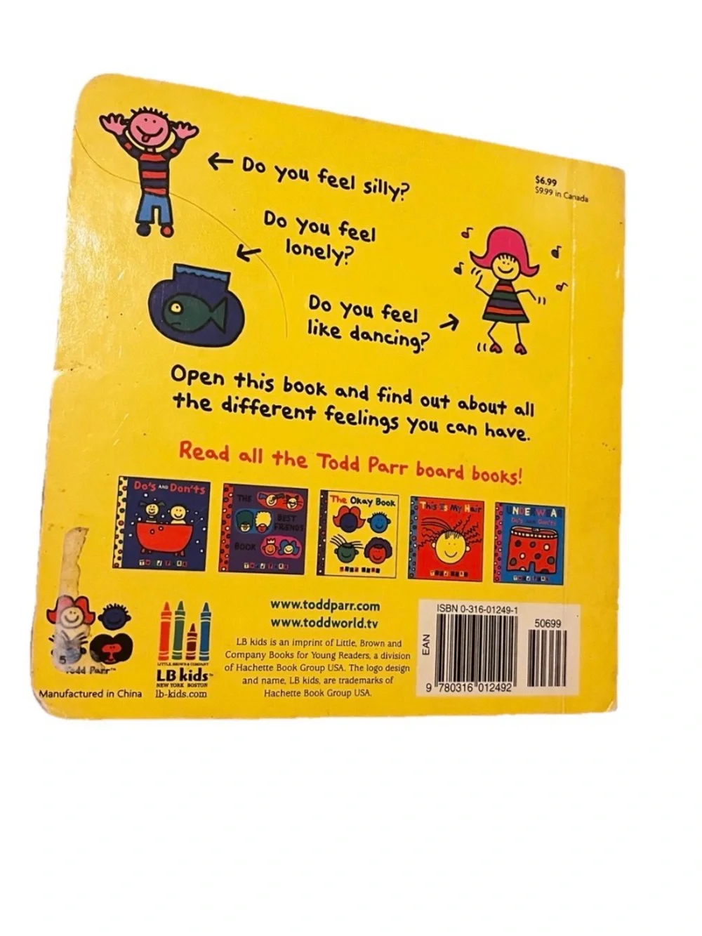 N/A feelings book